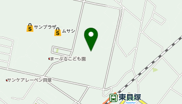 日本生命貝塚グラウンドの地図画像