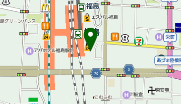 餃子の照井 東口店の地図画像