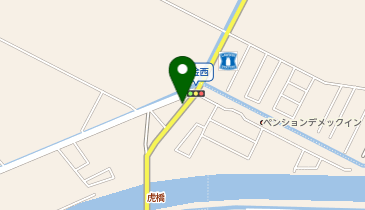 魚心亭の地図画像