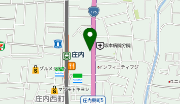 阪急庄内駅前 合カギ・くつ修理店の地図画像