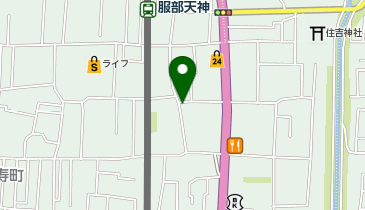 思陸時中 豊中店の地図画像