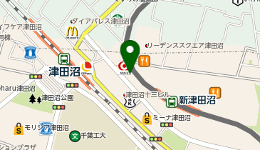 壱角家 津田沼店の地図画像