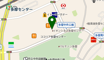 タイトーステーション 多摩センター新丘の上パティオ店の地図画像