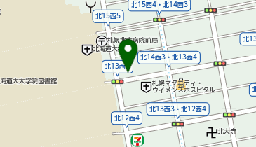 ラーメン豚っち 北大病院前店の地図画像