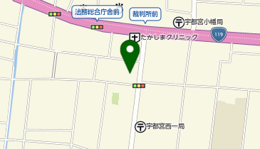 アミティー宇都宮校の地図画像