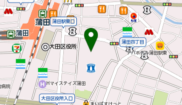 自衛隊東京地方協力本部 大田出張所の地図画像