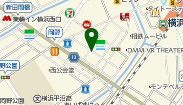 NAIL MAISON(ネイルメゾン) 横浜店の地図画像