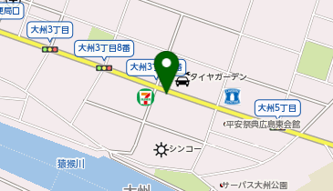 間借り食道あちぇの地図画像