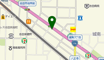 こうじ食堂の地図画像