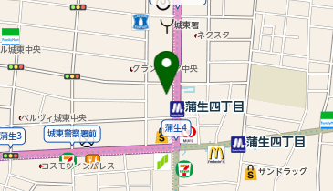 ムンバイカレーの地図画像