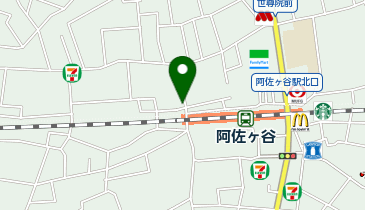 阿佐ヶ谷SOBA(ソバ)の地図画像