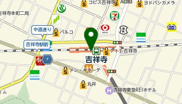 海苔弁 いちのや アトレ吉祥寺店の地図画像