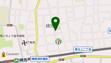 練馬 八百屋バル hanare(ハナレ)の地図画像