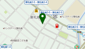 K'''s Kitchen(ケーズ キッチン) 東札幌店の地図画像