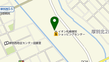 串鳥 イオン札幌厚別店の地図画像