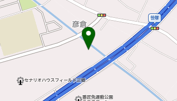 上口調節池の地図画像