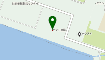 ヤマト運輸 船橋ベースの地図画像