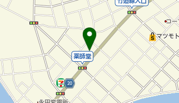 地球畑 谷山店の地図画像