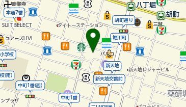 【2/28オープン】スイーツ パラダイス 広島PARCO店の地図画像