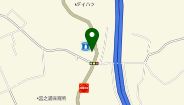 宮之浦町新鮮市場 ふれあい館(直売所)の地図画像