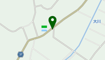 城の下物産館の地図画像