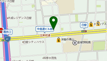 フランテ ロゼ 白壁の地図画像