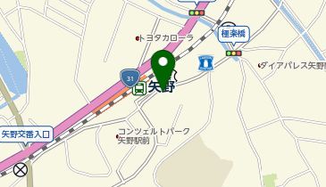 ピザハット 矢野駅前店の地図画像
