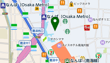 the Bon inc.petit(ザ ボン インク プティ) NAMBAなんなん店の地図画像