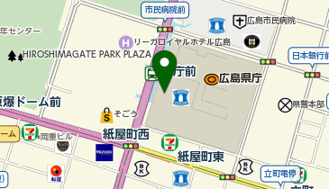 Merci life organics(メルシーライフオーガニックス) 広島県庁前本店の地図画像