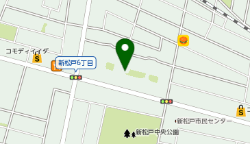 新松戸中央パークハウスの地図画像