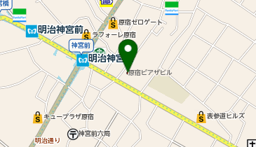 イーク表参道の地図画像