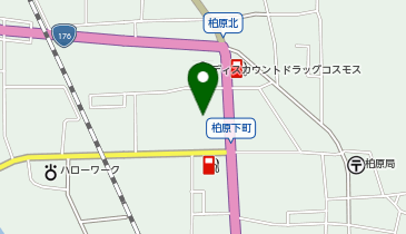 フレッシュバザール 柏原パーク店の地図画像