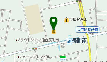 DHC直営店 ララガーデン長町店の地図画像