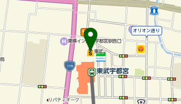 SOCIE esthetic(エステティックサロンソシエ) 東武宇都宮店の地図画像