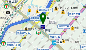 SOCIE BEAUTY AVENUE(エステティック&スパビューティアベニューソシエ) 銀座店の地図画像