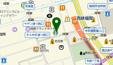 SOCIE esthetic(エステティックサロンソシエ) 福岡岩田屋店の地図画像