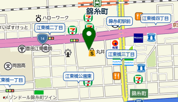 silhouette(シルエット) 錦糸町マルイ店の地図画像