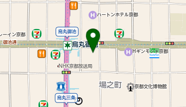アットホーム株式会社 京都営業所の地図画像