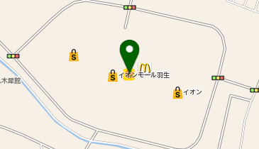 DHC直営店 イオンモール羽生店の地図画像