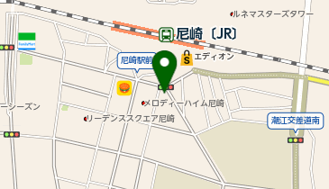 URBAN CLASSIC PILATES(アーバン クラシック ピラティス) 尼崎の地図画像