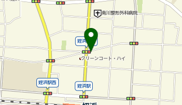 宿andFan(アンドファン)ハマハマの地図画像