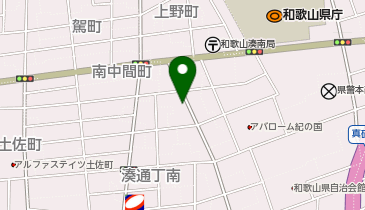 山野愛子どろんこ美容 和歌山店の地図画像