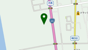 ブルースカイランドリー メガセンタートライアル荒尾店の地図画像