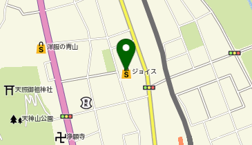 東京西川チェーン 寝具のにしやま サンリア店の地図画像