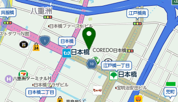 Oh My Glasses TOKYO(オー マイ グラス トウキョウ) コレド日本橋店の地図画像