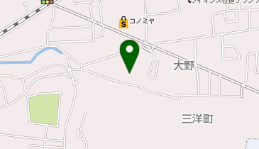 灰塚配水場の地図画像