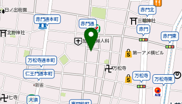 BANANA RECORD(バナナレコード) 大須店の地図画像
