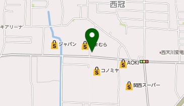 トレファクスタイル 高槻店の地図画像