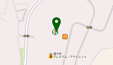 うなぎ川豊 酒々井プレミアム・アウトレット店の地図画像