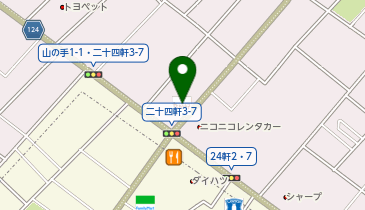 さっぽろラーメン桑名 札幌店の地図画像